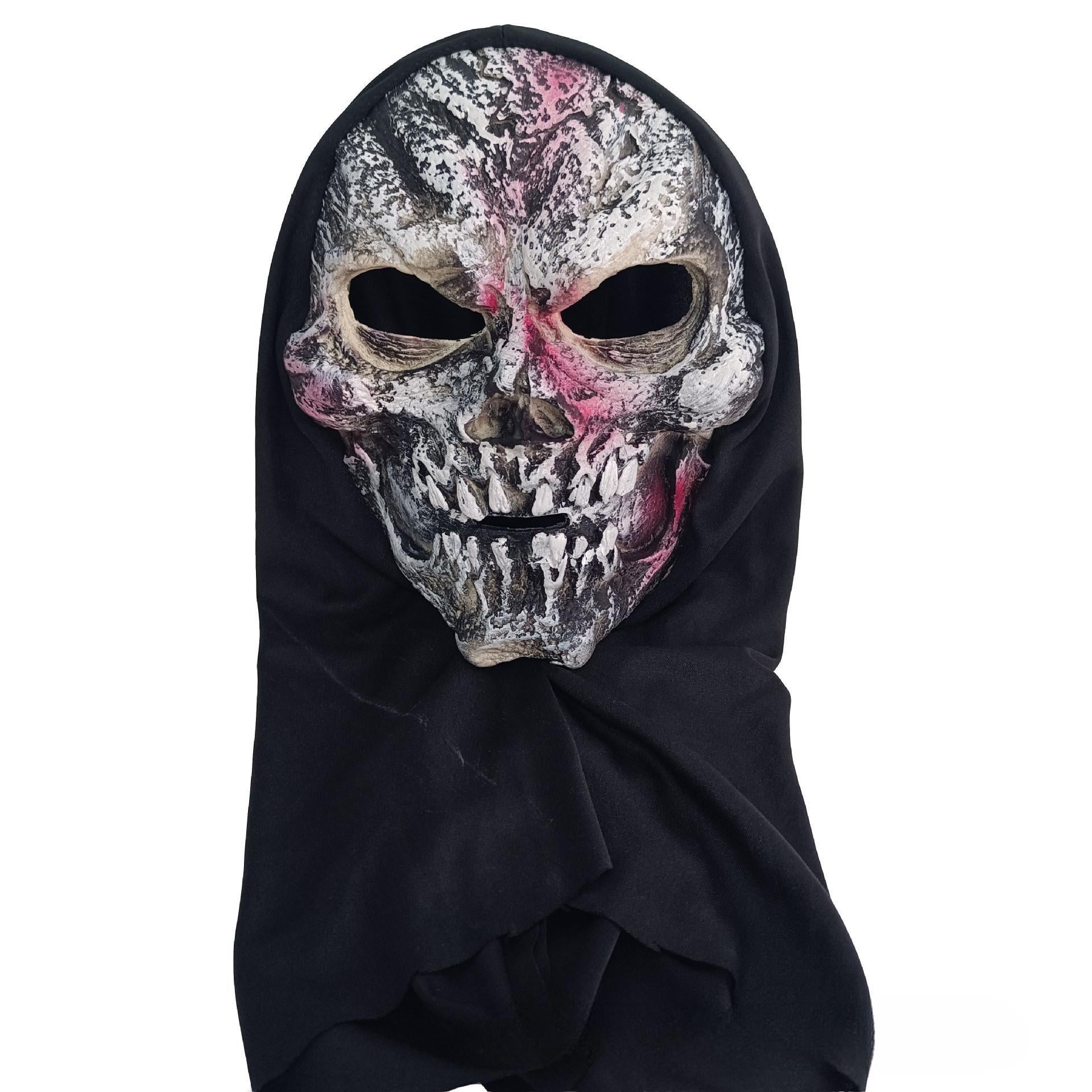 Hooded Old Hag Mask