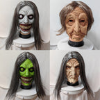 Halloween Demon Witch Old Hag Masks