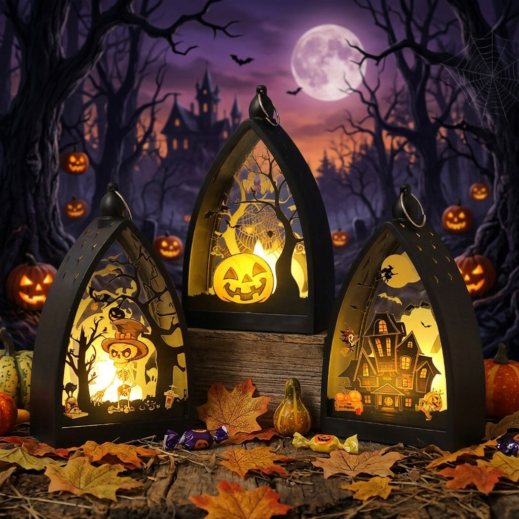 Halloween LED Wind Lantern