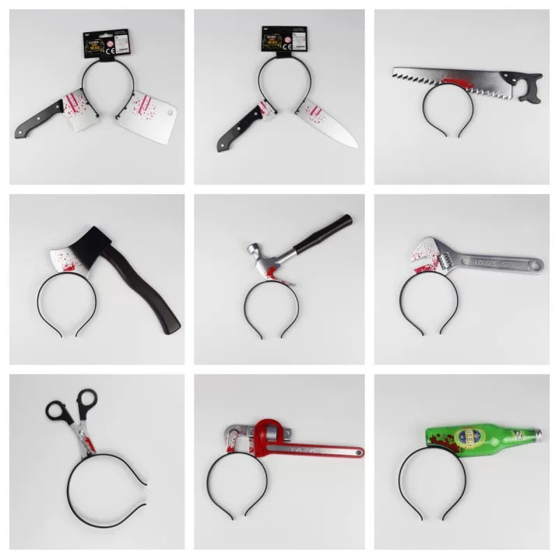 Scary Realistic Headband Decor