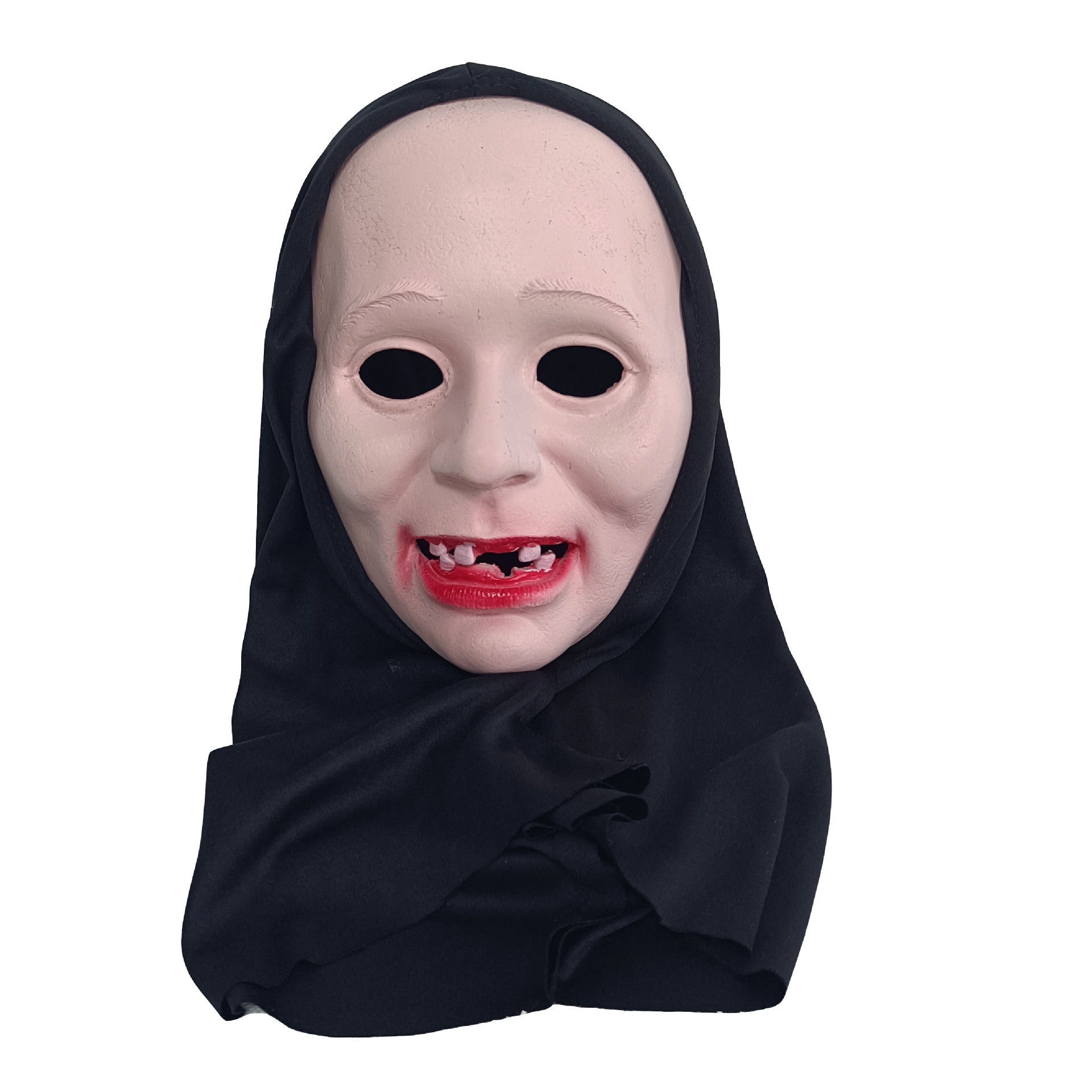 Hooded Old Hag Mask