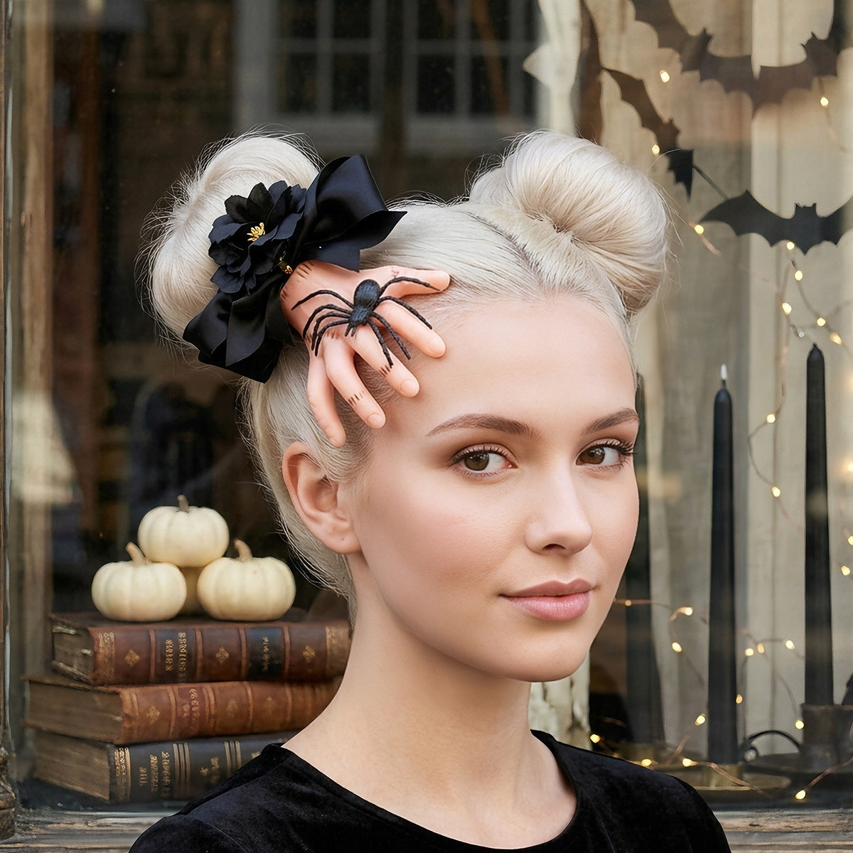 Fake Severed Hand Hair Clip