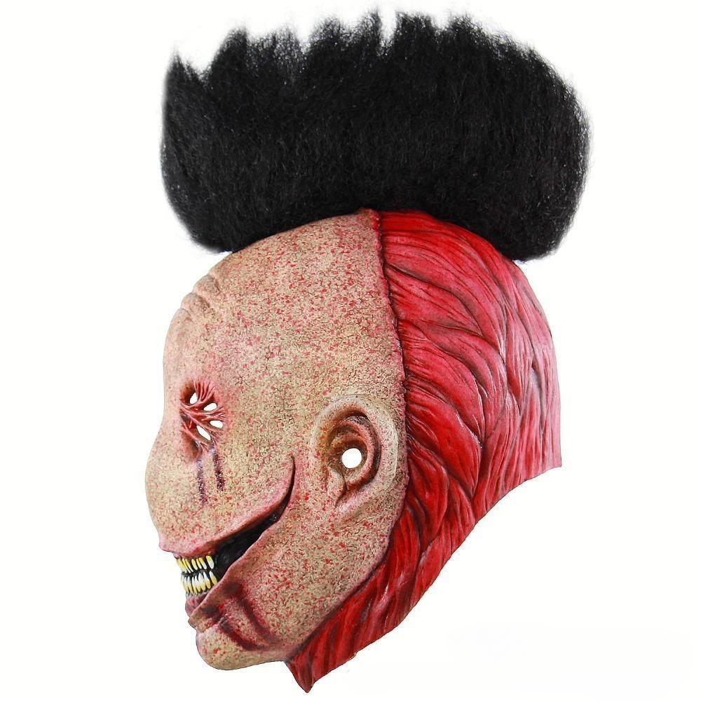 Fish‑mouth bloody monster mask