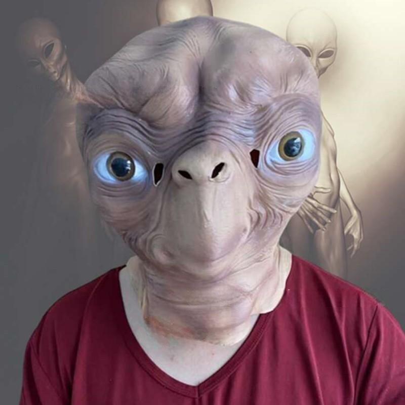 Big‑Brain Alien Mask