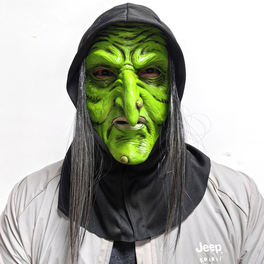 Halloween Demon Witch Old Hag Masks