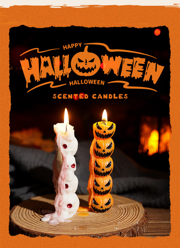 Halloween Spooky Candle