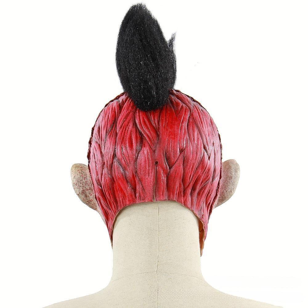Fish‑mouth bloody monster mask