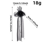 Long Ribbon Side Hair Clip