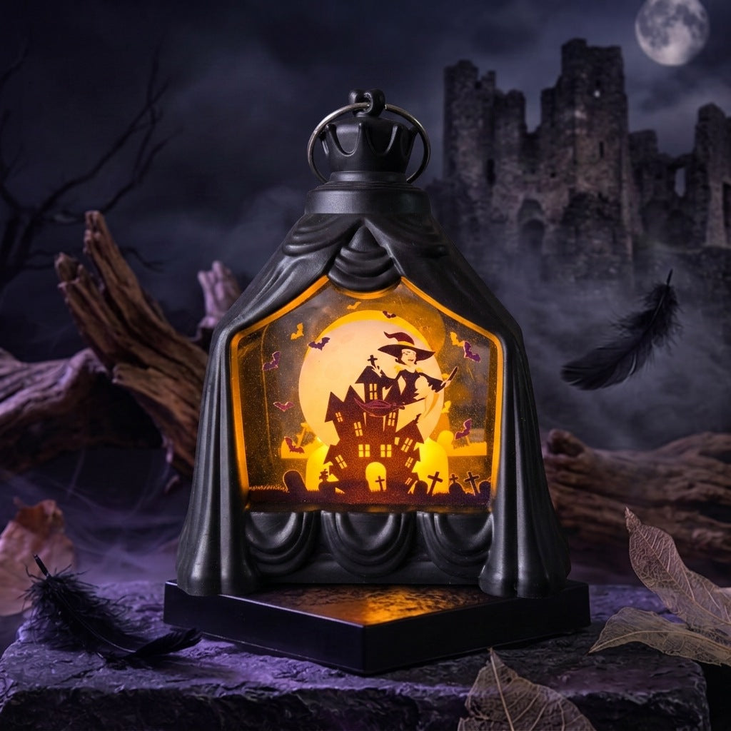 Halloween LED Flameless Candle Lantern