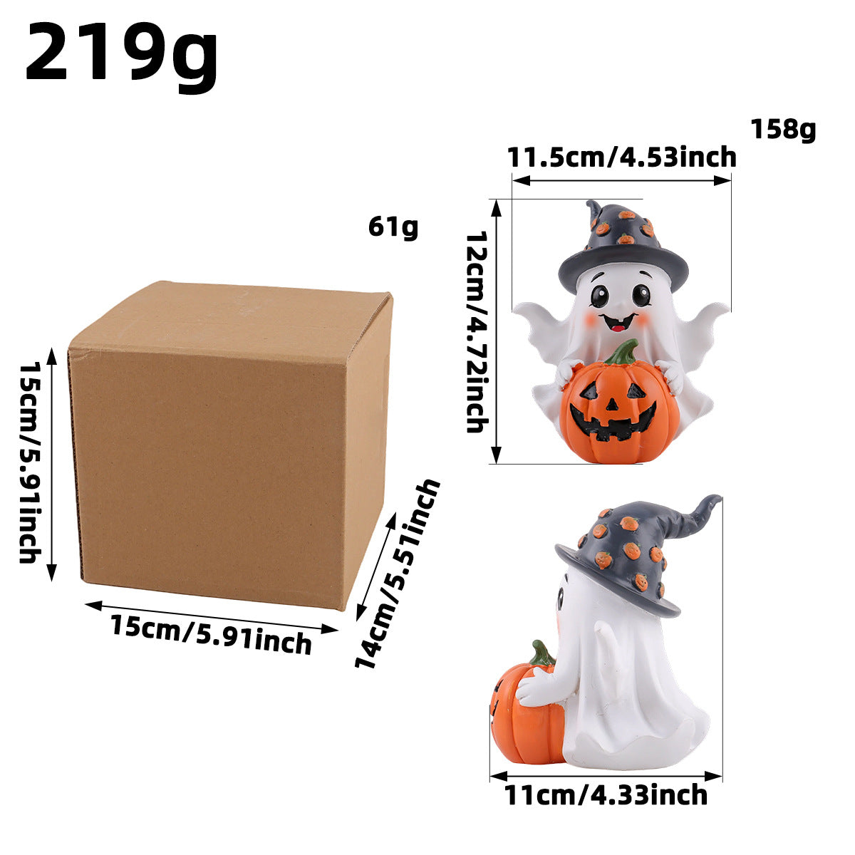Ghost Figurine