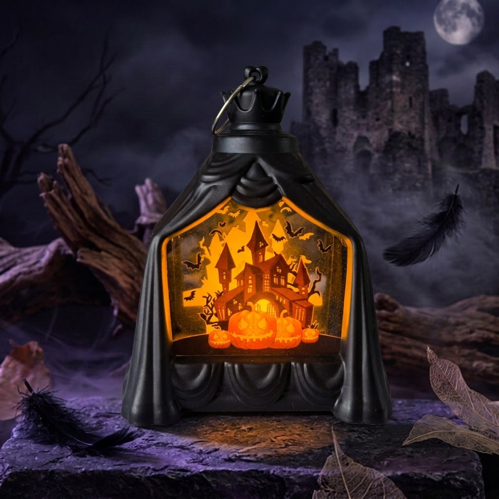 Halloween LED Flameless Candle Lantern