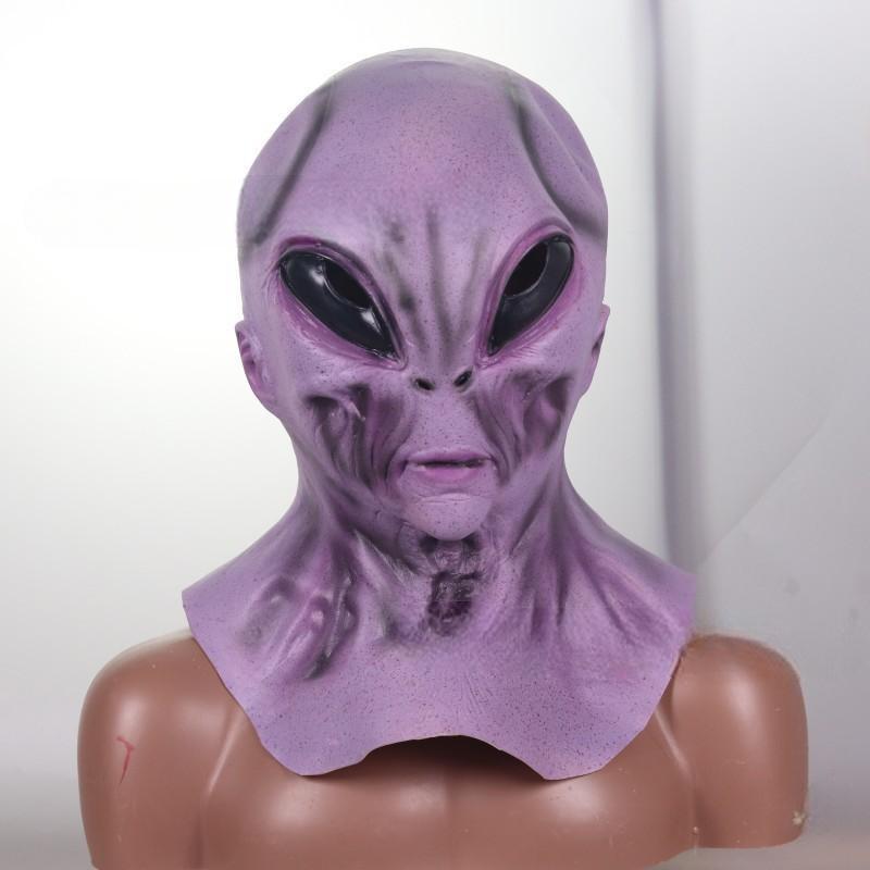 Two‑Color Alien Mask