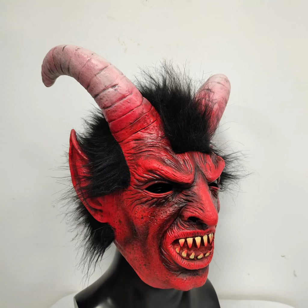 Lucifer Red Face Mask