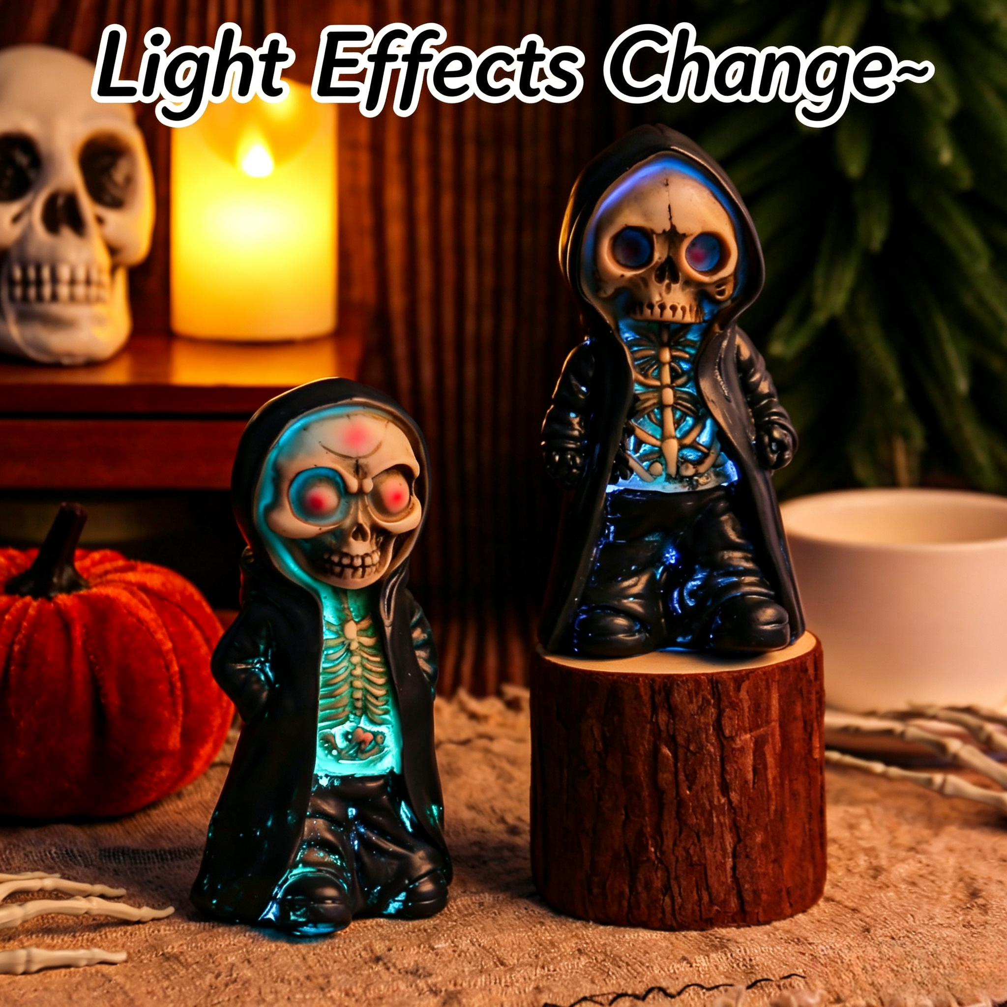 Light‑Up Skeleton Decor