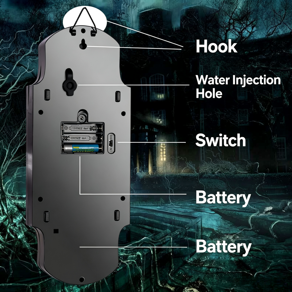 Smoking Spooky Hand Doorbell