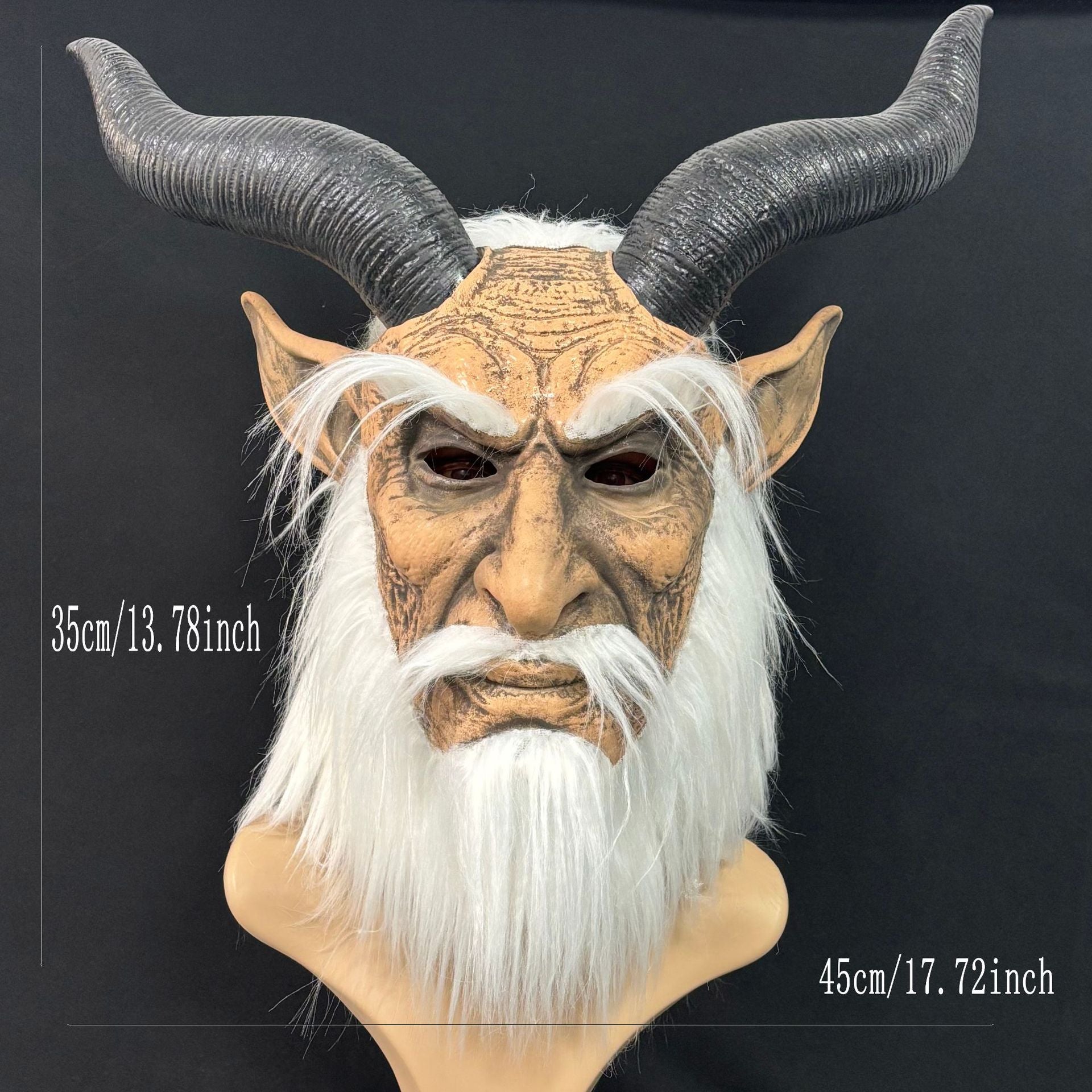 White Hair Old Lucifer Mask