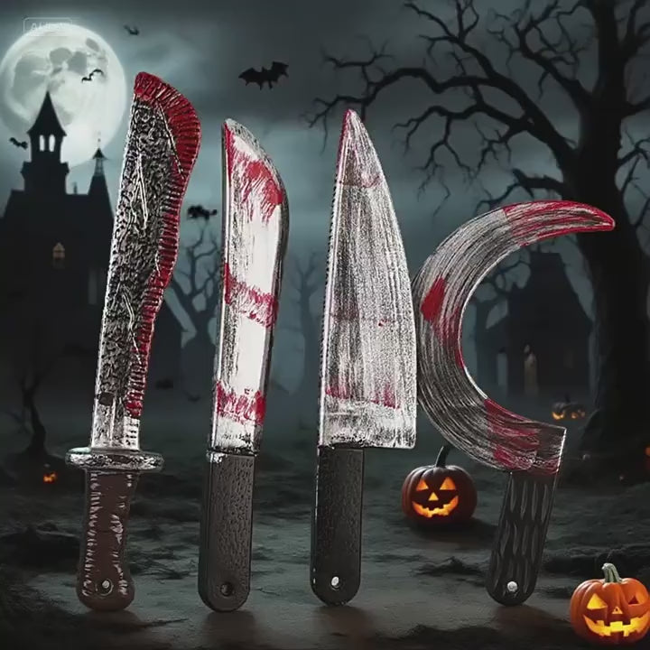 Blood‑Stained Weapon Props