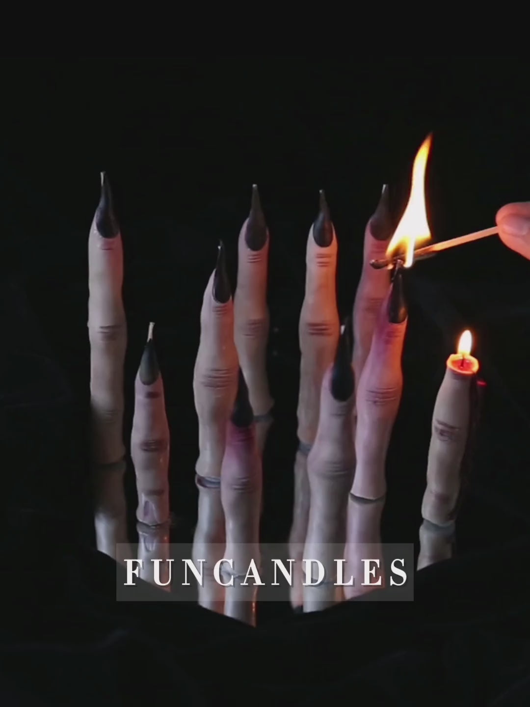 Horror Finger‑Shaped Candles